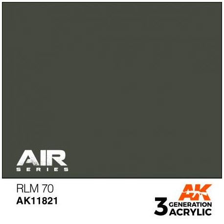 Acrílicos de 3rd, RLM 70 – AIR. Bote 17 ml. Marca Ak-Interactive. Ref: Ak11821.