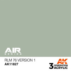 Acrílicos de 3rd, RLM 76 Version 1 – AIR. Bote 17 ml. Marca Ak-Interactive. Ref: Ak11827.