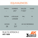 Acrílicos de 3rd, RLM 76 Version 2 – AIR. Bote 17 ml. Marca Ak-Interactive. Ref: Ak11828.