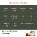 Acrílicos de 3rd,RLM 81 Version 2 – AIR. Bote 17 ml. Marca Ak-Interactive. Ref: Ak11836.