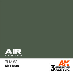 Acrílicos de 3rd,RLM 82 – AIR. Bote 17 ml. Marca Ak-Interactive. Ref: Ak11838.