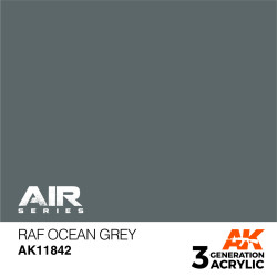 Acrílicos de 3rd,RAF Ocean Grey – AIR. Marca Ak-Interactive. Ref: Ak11842.