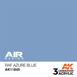 Acrílicos de 3rd,RAF Azure Blue – AIR. Marca Ak-Interactive. Ref: Ak11845.
