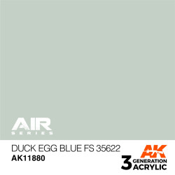 Acrílicos de 3rd,Duck Egg Blue FS 35622 – AIR. Marca Ak-Interactive. Ref: Ak11880.