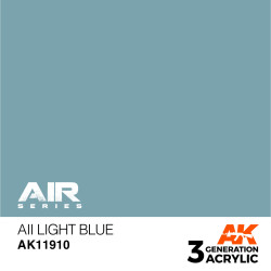 Acrílicos de 3rd,AII Light Blue – AIR. Marca Ak-Interactive. Ref: Ak11910.