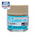 Mr.HOBBY AQUEOUS COLOR, VELA SATINADO, Bote 10 ml. Marca MR.Hobby. Ref: H85.