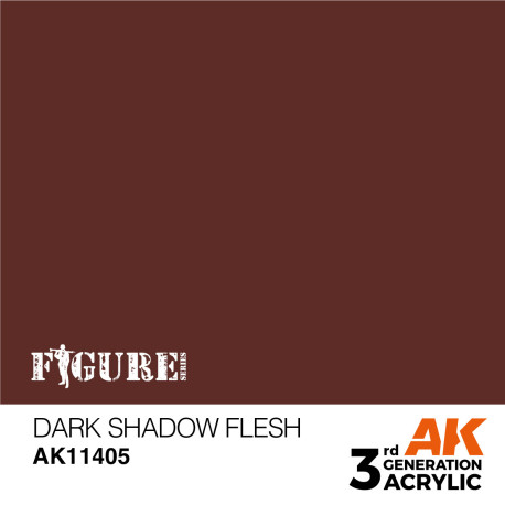 Acrílicos de 3rd, DARK SHADOW FLESH – FIGURES.Marca Ak-Interactive. Ref: Ak11405.