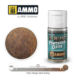 U-RUST, Powdered Oxide (35g). Marca Ammo of Mig Jimenez. Ref: AMIG2250.