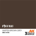 Acrílicos de 3rd,WAFFEN BROWN GREY – FIGURES .Marca Ak-Interactive. Ref: Ak11416.