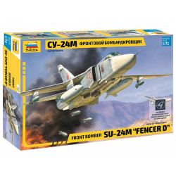 Front bomber Su-24M "Fencer D". Escala 1:72. Marca Zvezda. Ref: 7267.