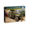 M6 GUN MOTOR CARRIAGE WC-55, with crew. Escala 1:35. Marca Italeri. Ref: 6555.