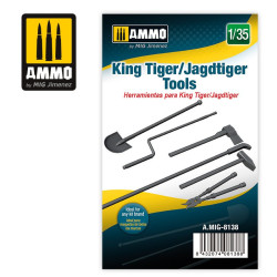 King Tiger/Jagdtiger Tools, escala 1/35. Marca Mig. Ref: AMIG8138.