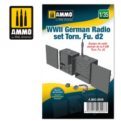 Radio alemana 2GM Torn Fu d2, escala 1/35. Marca Mig. Ref: AMIG8908.