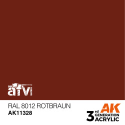 AK INTERACTIVE 3 rd. RAL 8012 ROTBRAUN – AFV. Marca AK Interactive. Ref: AK11328.
