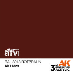 AK INTERACTIVE 3 rd. RAL 8013 ROTBRAUN – AFV. Marca AK Interactive. Ref: AK11329.