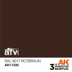 AK INTERACTIVE 3 rd. RAL 8017 ROTBRAUN – AFV. Marca AK Interactive. Ref: AK11330.