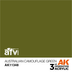 AK INTERACTIVE 3 rd. AUSTRALIAN CAMOUFLAGE GREEN – AFV. Marca AK Interactive. Ref: AK11348.