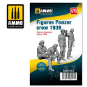  Figuras Panzer crew 1939. 1:72. Marca Mig. Ref: AMIG8913.