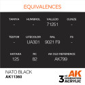 AK INTERACTIVE 3 rd. NATO BLACK – AFV. Marca AK Interactive. Ref: AK11360.