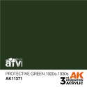 AK INTERACTIVE 3 rd. PROTECTIVE GREEN 1920S-1930S – AFV. Marca AK Interactive. Ref: AK11371.
