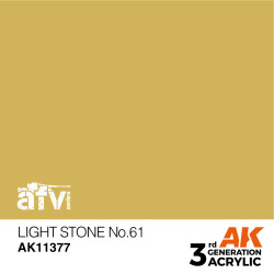 AK INTERACTIVE 3 rd.LIGHT STONE NO.61 – AFV. Marca AK Interactive. Ref: AK11377.