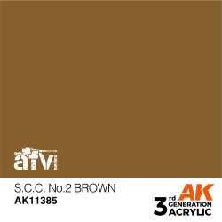 AK INTERACTIVE 3 rd. S.C.C. NO.2 BROWN – AFV. Marca AK Interactive. Ref: AK11385.