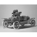 Model T 1913 Speedster with American Sport Car Drivers. Escala 1:24. Marca ICM. Ref: 24026.