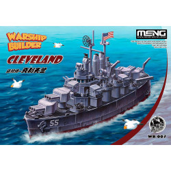 Model-Warship Builder Hood ( Cartoon model). Serie world war toons. Marca Meng. Ref: WB-005.