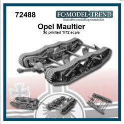 Opel Maultier. Escala 1/72, Impresos en 3d, Marca FCmodeltrend. Ref: 72488.