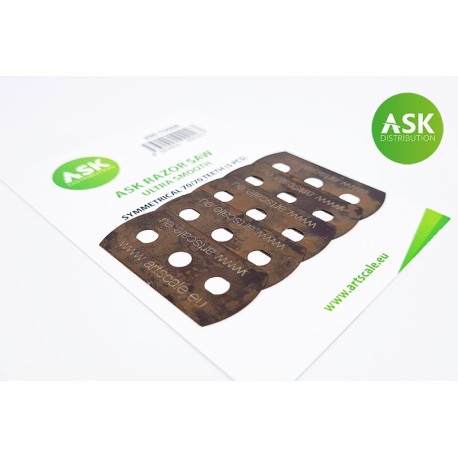 ASK holder- ultra smooth symmetric 70/70 teeth 5 pc.. Marca ASK. Ref: 200-T0008.