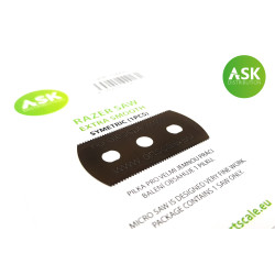 ASK holder- extra smooth symmetric 43/43 teeth 1 pc.. Marca ASK. Ref: 200-T0009.