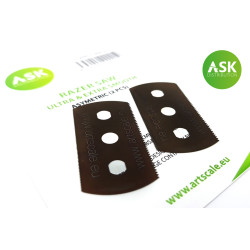 ASK holder- ultra and extra smooth asymmetric 70/43 teeth 2 pc.. Marca ASK. Ref: 200-T0002.