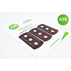 ASK holder- extra smooth symmetric 43/43 teeth 3 pc.. Marca ASK. Ref: 200-T0011.