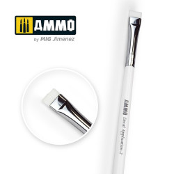 2 AMMO Decal Application Brush. Marca Ammo of Mig Jimenez. Ref: AMIG8707.