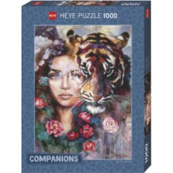 Steadfast Heart, Companions. Puzzle vertical, 1000 pz. Marca Heye. Ref: 29982.