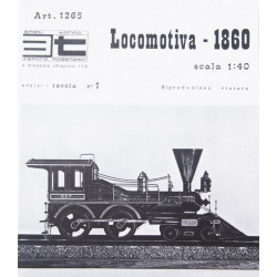 Carpeta planos Locomotora, Marca Amati. Ref: 1265.