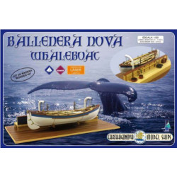 Ballenera Nova, Whaleboat, Esc. 1/25 (29 cm.) Marca Keranova. Ref: 51102.