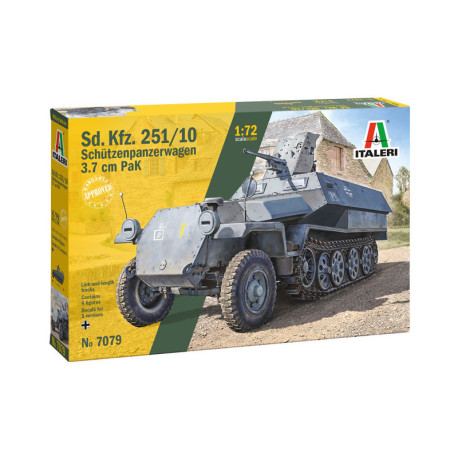 Sd.Kfz. 251/10. Escala 1:72. Marca Italeri. Ref: 7079.