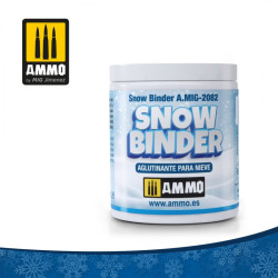 Snow Binder (100mL). Marca Ammo of Mig Jimenez. Ref: AMIG2082.