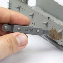 Tools for Zimmerit Coat -Basic (1/35 1/48 1/72). Marca Liang. Ref: LIANG-0229A.