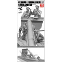 German Submarines & Commanders (Loading). Escala 1:35. Marca Bordermodel. Ref: BR-003.