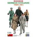 GERMAN CIVILIANS 1930-40S. RESIN HEADS. Escala 1:35. Marca Miniart. Ref: 38075.