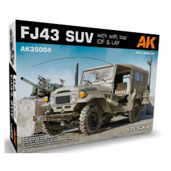FJ43 SUV WITH SOFT TOP IDF & LAF. Marca AK Interactive. Ref: AK35004.