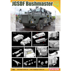 JGSDF Bushmaster. Escala 1:72. Marca Dragon. Ref: 7700.