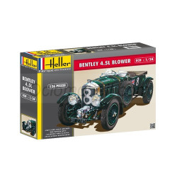 Bentley 4,5L Blower (Le Mans 1930). Escala 1:24. Marca Heller. Ref: 80722.