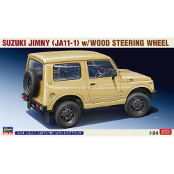 Suzuki Jimny (JA11-1) w/Wood Steering Wheel. Escala 1:24. Marca Hasegawa. Ref: 20568.