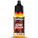 Acrilico Game Color, Amarillo Soleado. Bote 17 ml. Marca Vallejo. Ref: 72.006.