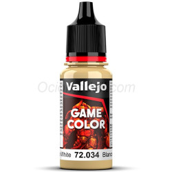 Acrilico Game Color, Blanco Hueso. Bote 17 ml. Marca Vallejo. Ref: 72.034.