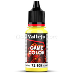Acrilico Game Color, Amarillo Tóxico. New. Bote 18 ml. Marca Vallejo. Ref: 72.109, 72109.