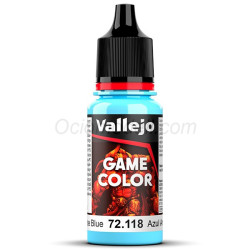 Acrilico Game Color, Azul Amanecer. New. Bote 18 ml. Marca Vallejo. Ref: 72.118, 72118.